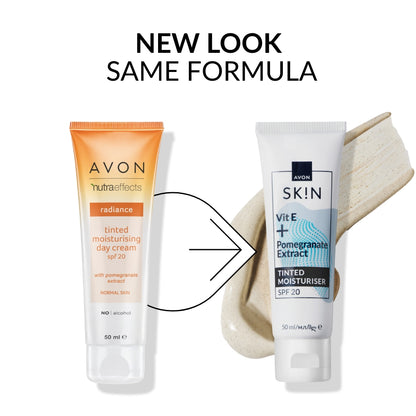 Avon Nutra Effects Radiance Tinted Moisturiser SPF20 | 50ml