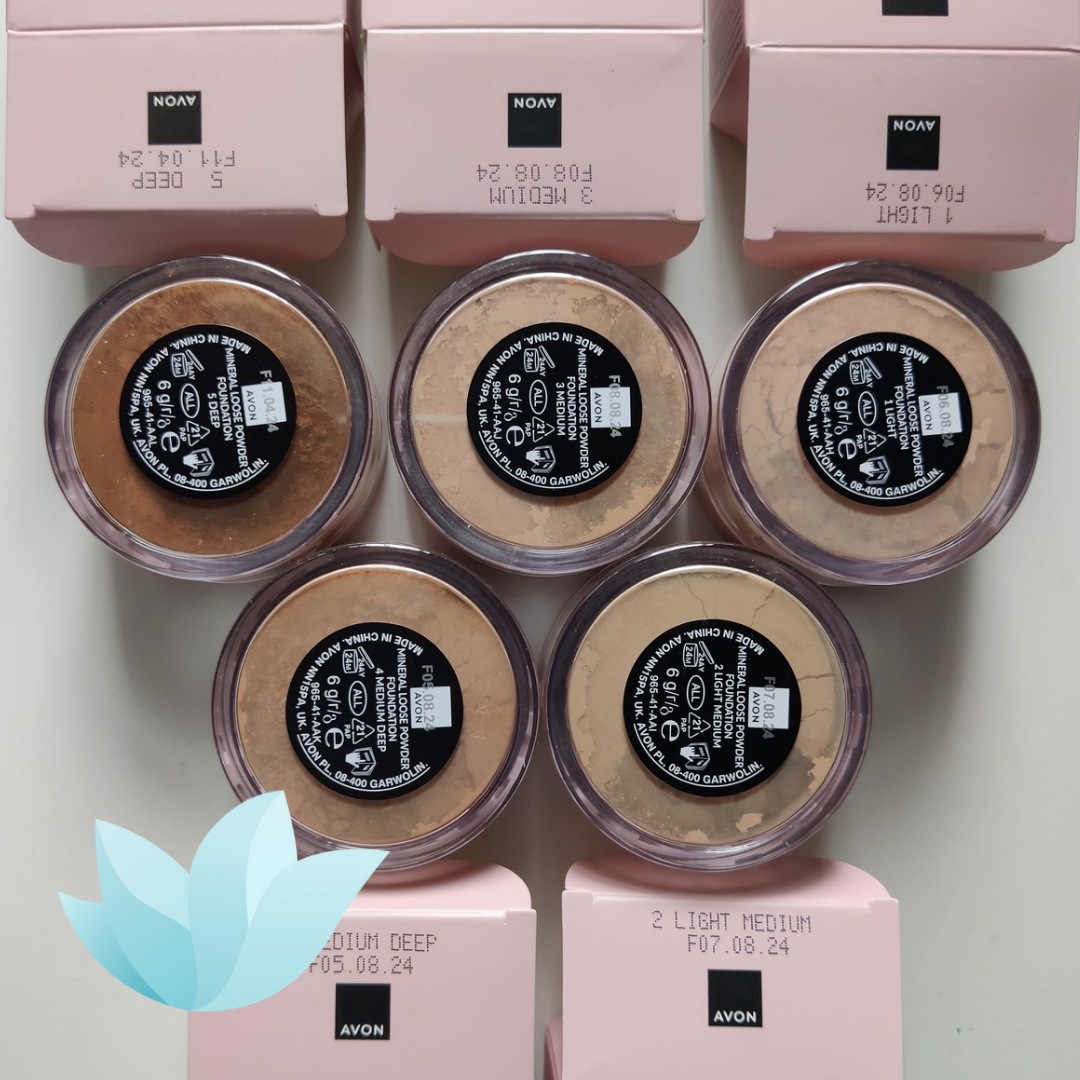 Avon Mineral Loose Powder | Mineral Powder Foundation | Loose Powder Foundation - POD International UK 