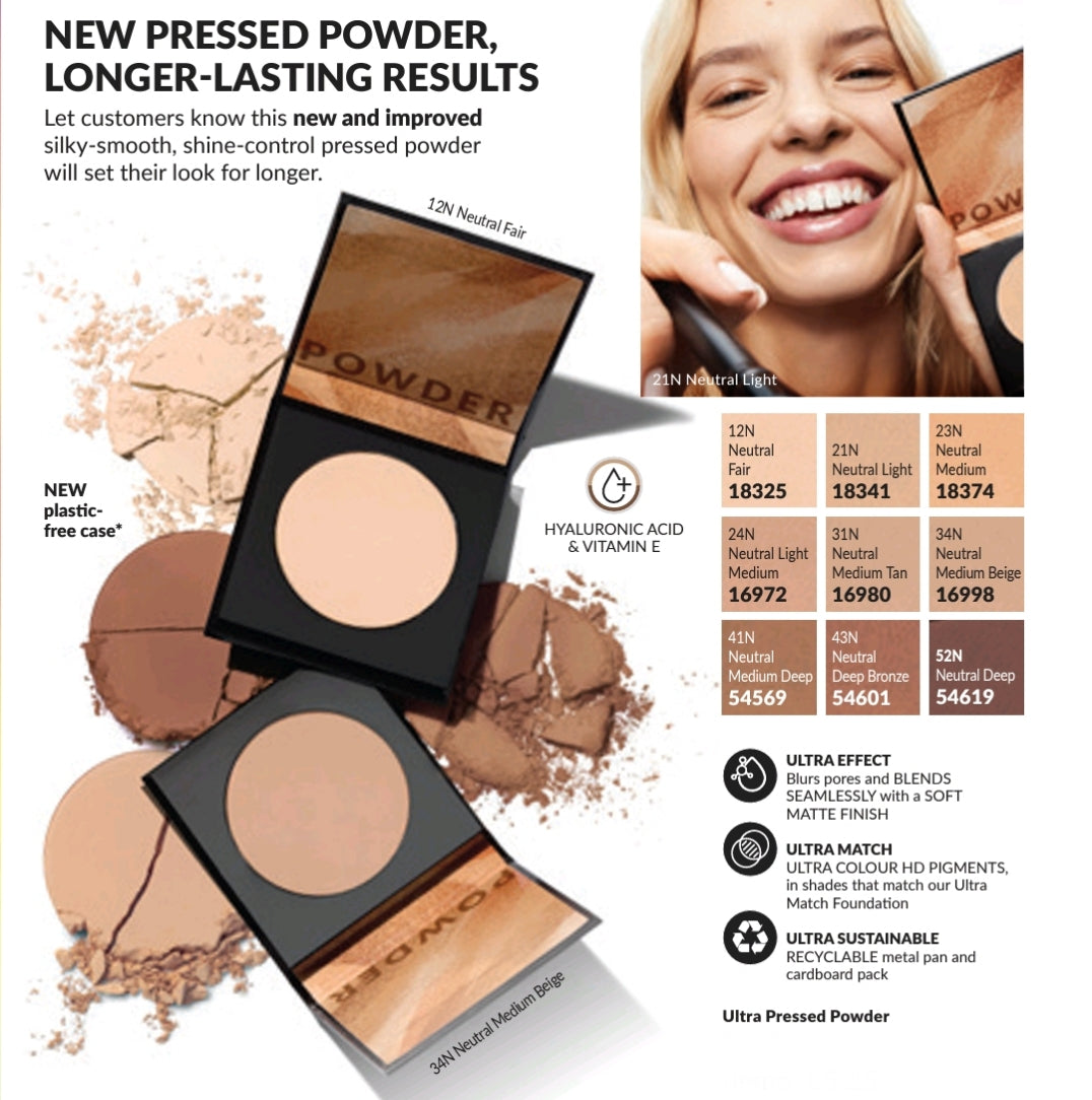 Avon Pressed Powder | Ultra Match Powder Foundation | Mattifying Powder - POD International UK