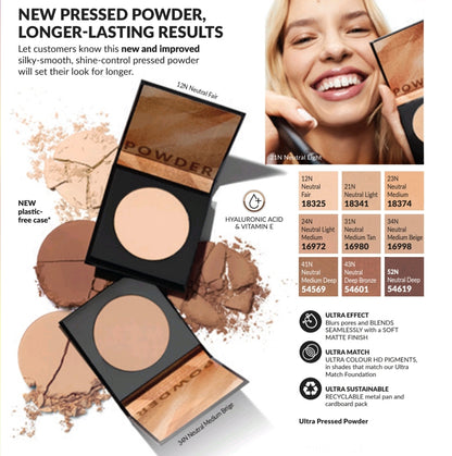 Avon Pressed Powder | Ultra Match Powder Foundation | Mattifying Powder - POD International UK