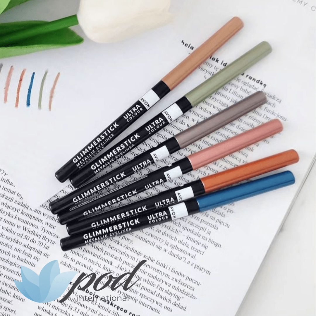 Avon Glimmerstick Metallic Eye Liner | Retractable Eyeliner Pencil - POD International UK
