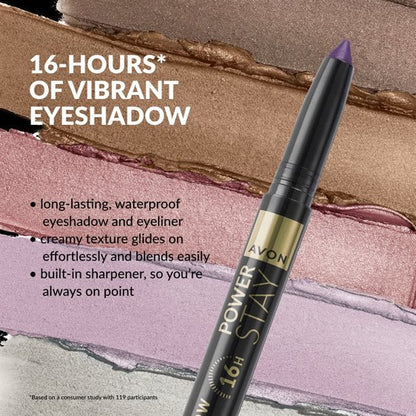 Avon Power Stay 16 Hour Eyeshadow Stick | Long Lasting Eyeshadow - POD International UK
