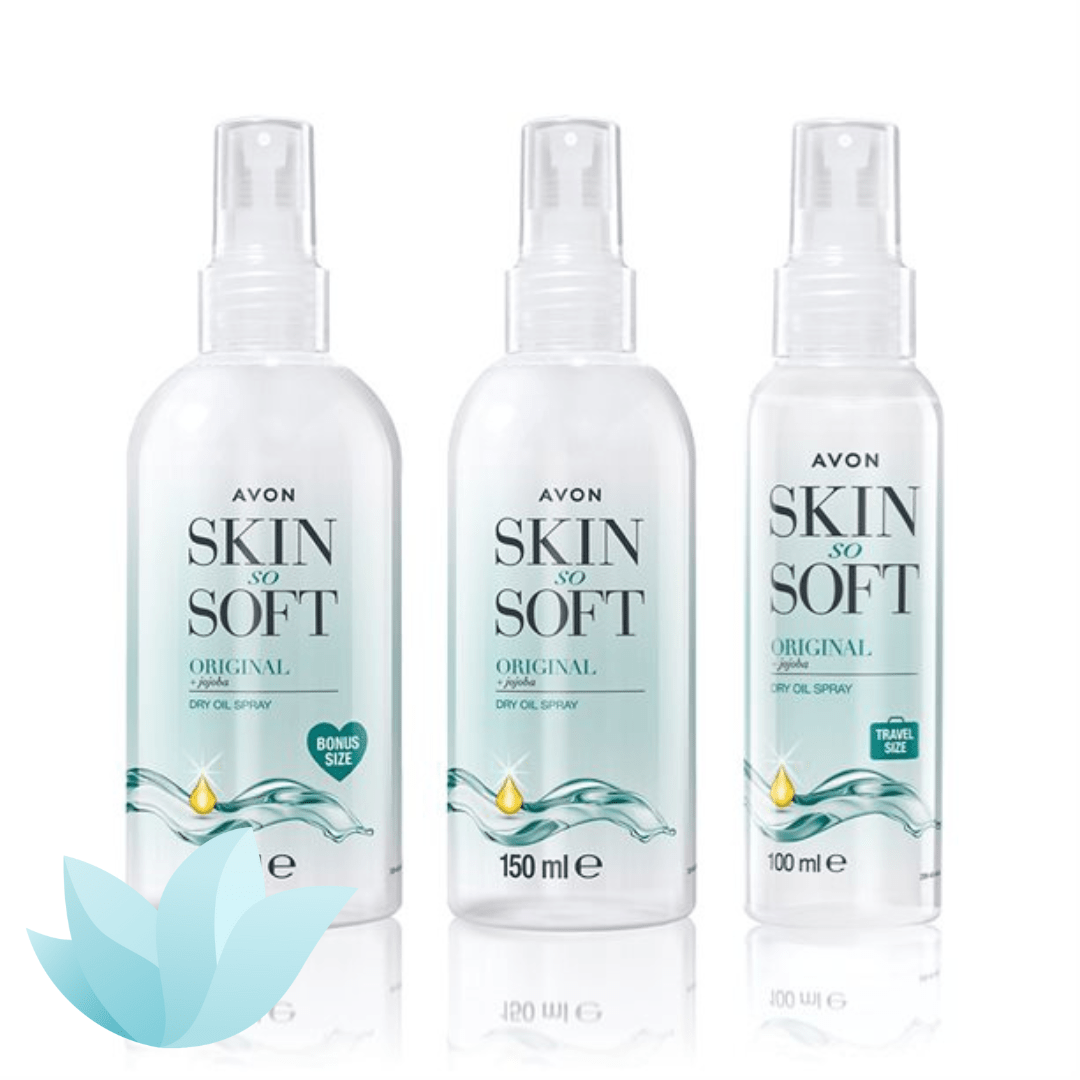 Avon Skin So Soft Dry Oil Spray | Moisturiser | Travel Essential | Original - POD International UK