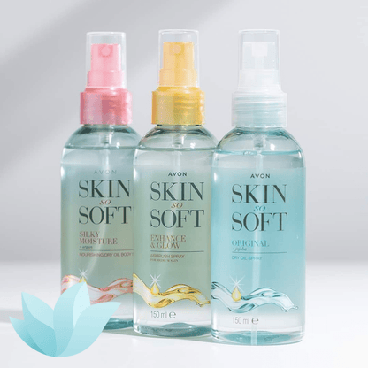 Avon Skin So Soft Dry Oil Spray | Moisturiser | Travel Essential | Original - POD International UK