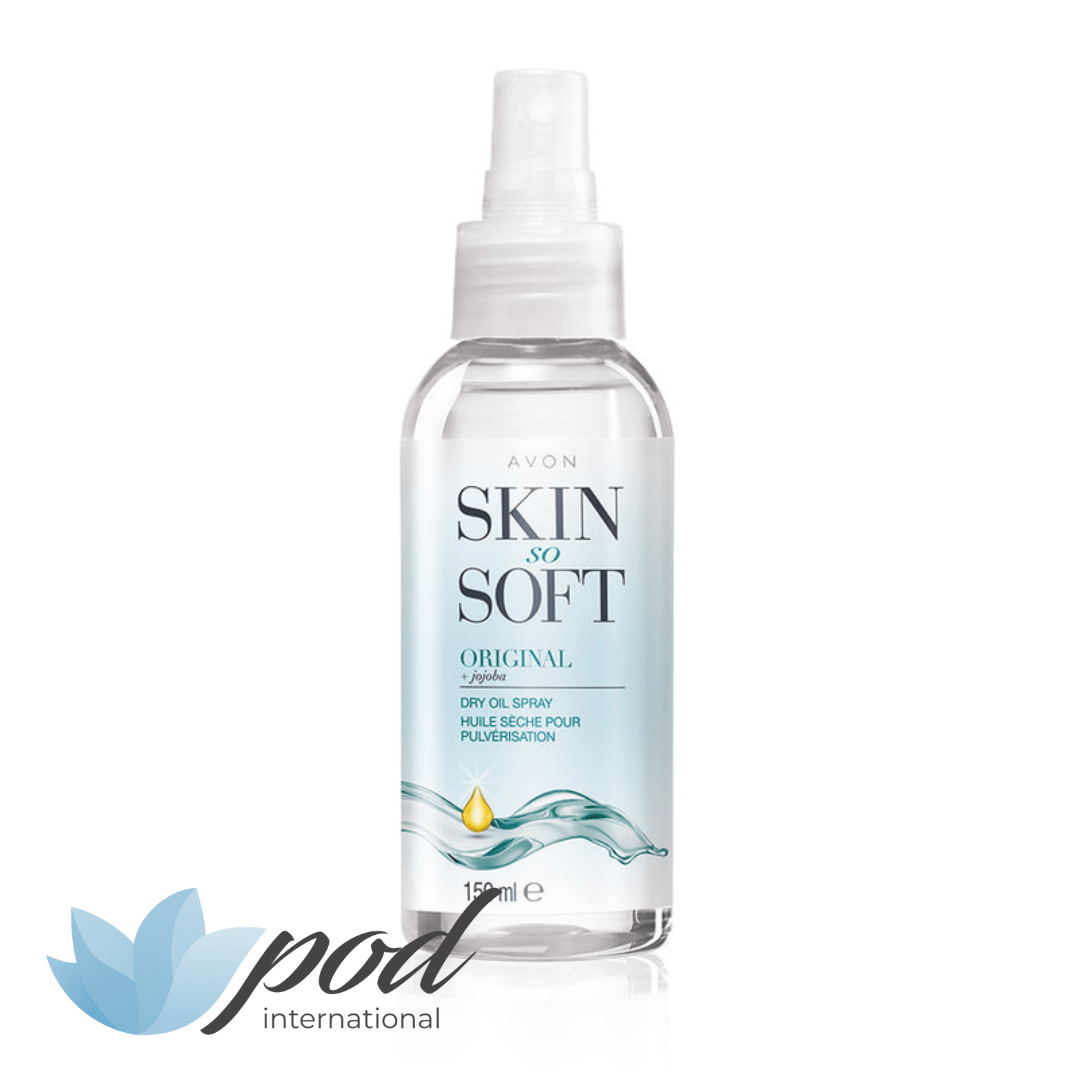 Avon Skin So Soft Dry Oil Spray | Moisturiser | Travel Essential | Original - POD International UK