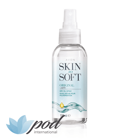 Avon Skin So Soft Dry Oil Spray | Moisturiser | Travel Essential | Original - POD International UK