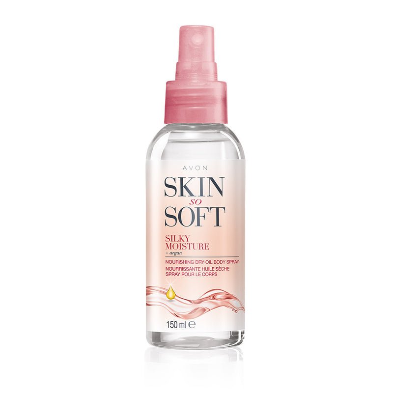 Avon Skin So Soft Dry Oil Spray | Moisturiser | Travel Essential | Original - POD International UK