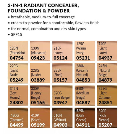 Avon True Colour Flawless Cream to Powder Foundation Compact SPF15 - POD International UK
