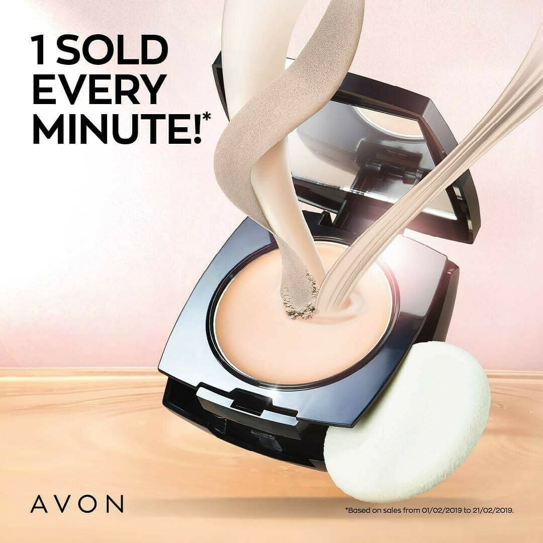 Avon True Colour Flawless Cream to Powder Foundation Compact SPF15 - POD International UK